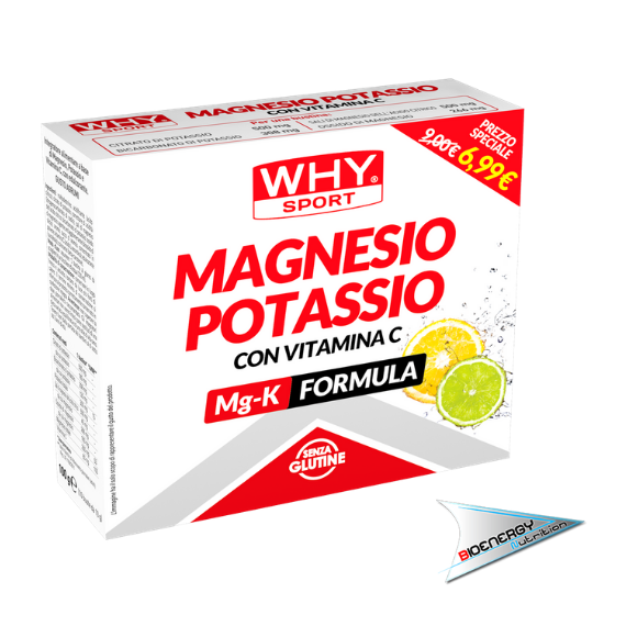 Why-MAGNESIO POTASSIO (Gusto Agrumi)  10 Bustine   